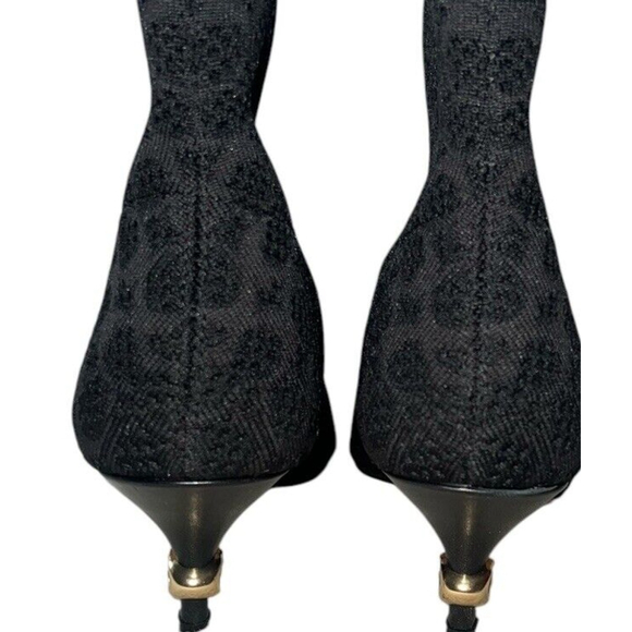 Coach Womens Jewel Knit Pointed Toe Booties Ankle Boots Shoes 8.5 - Picture 6 of 10